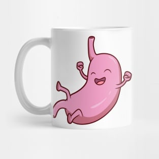 Cartoon Kawaii Stomach Mug